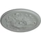 Ekena Millwork Legacy Acanthus Ceiling Medallion (Fits Canopies up to 3 1/2"), 12 3/4"OD x 7/8"P, Primed White CM12LE - alternate 2